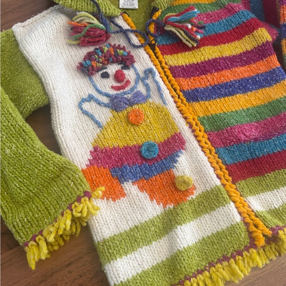 Native Multicolor Wool Cotton Blend Sweater - Picture 7 of 7